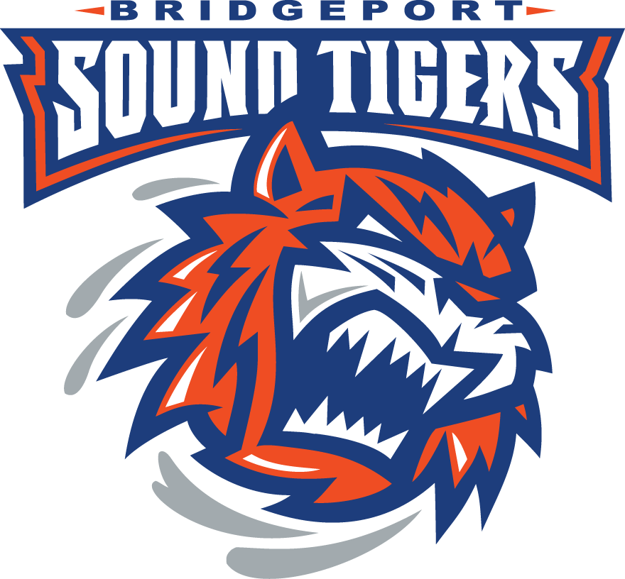 Bridgeport Sound Tigers 2010-Pres Primary Logo vinyl decal